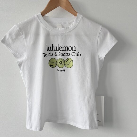 Lululemon NWT Organic Cotton Baby Tee - Picture 1 of 7